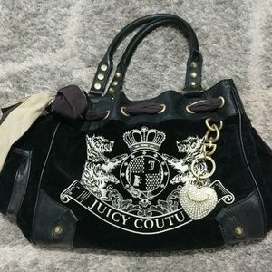 Black juicy couture purse